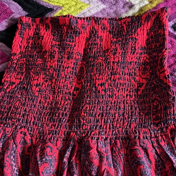 Free People Strapless Romper Onesie Medium - Picture 5 of 8